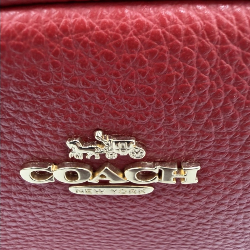 Coach Red and Blue Women's Backpack - Picture 9 of 14
